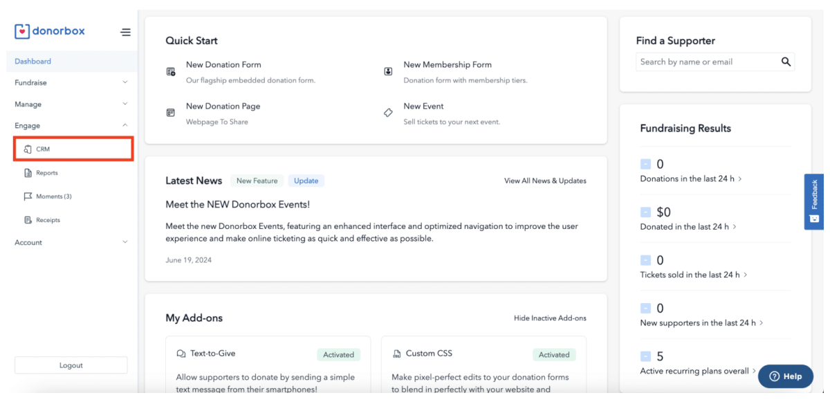 donorbox-crm-software