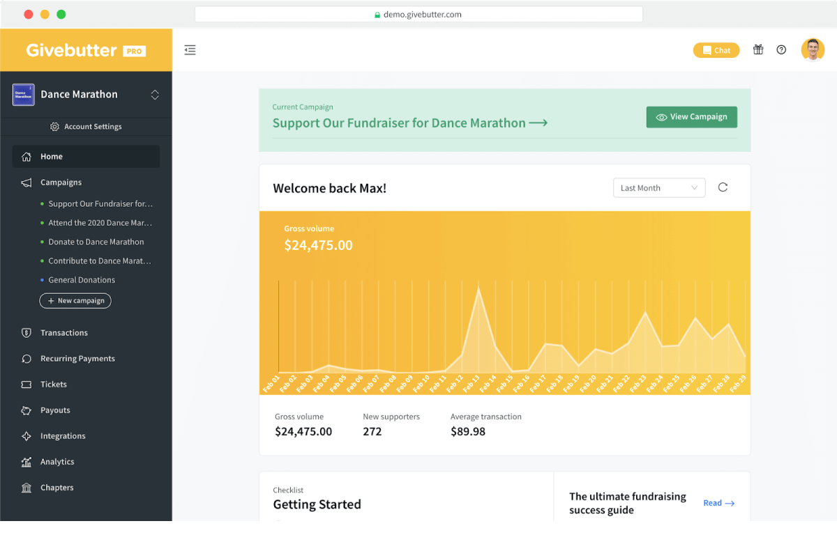 givebutter-crm-software