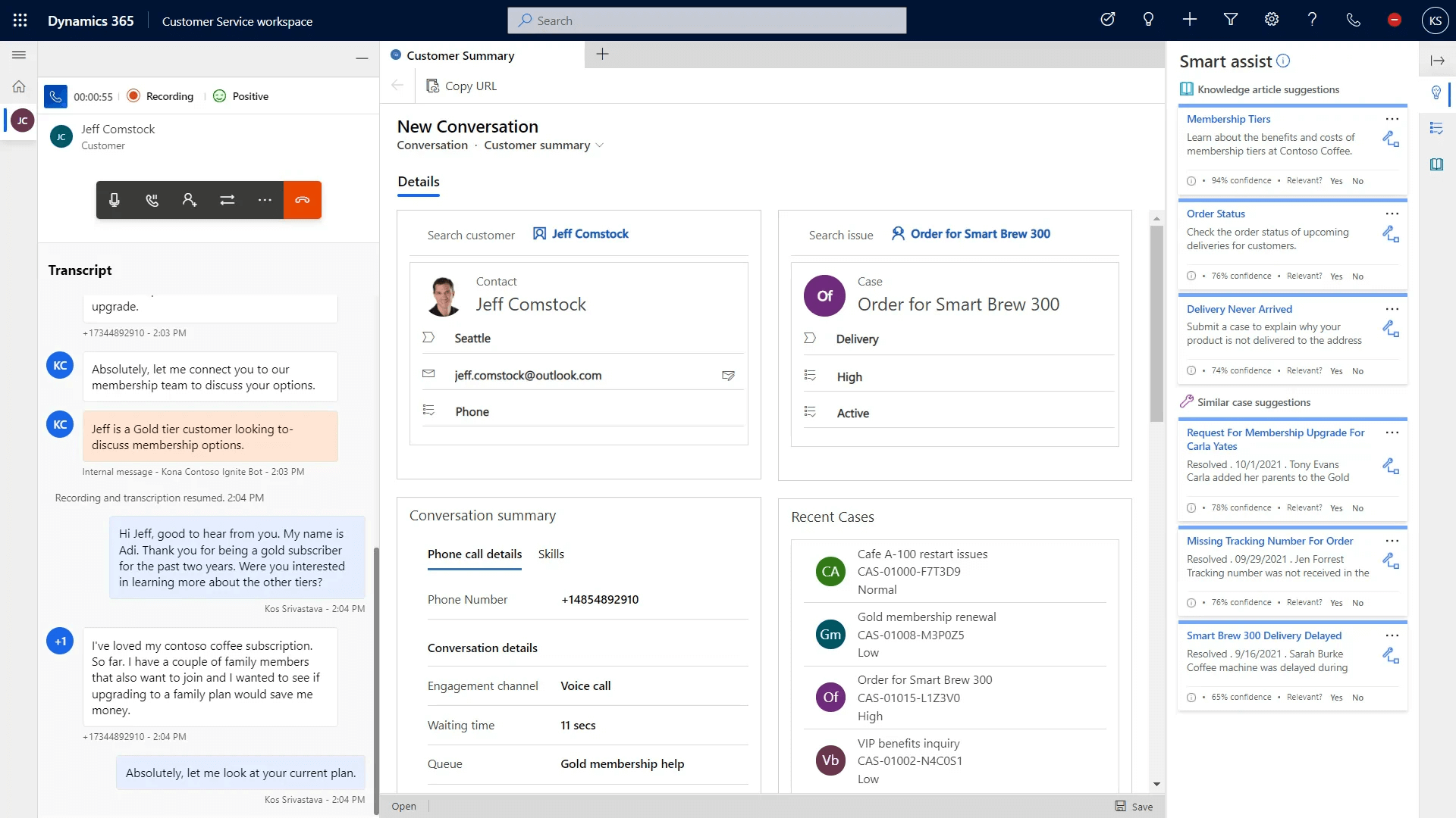 Microsoft Dynamics 365 - Best for AI-Powered Relationship Management