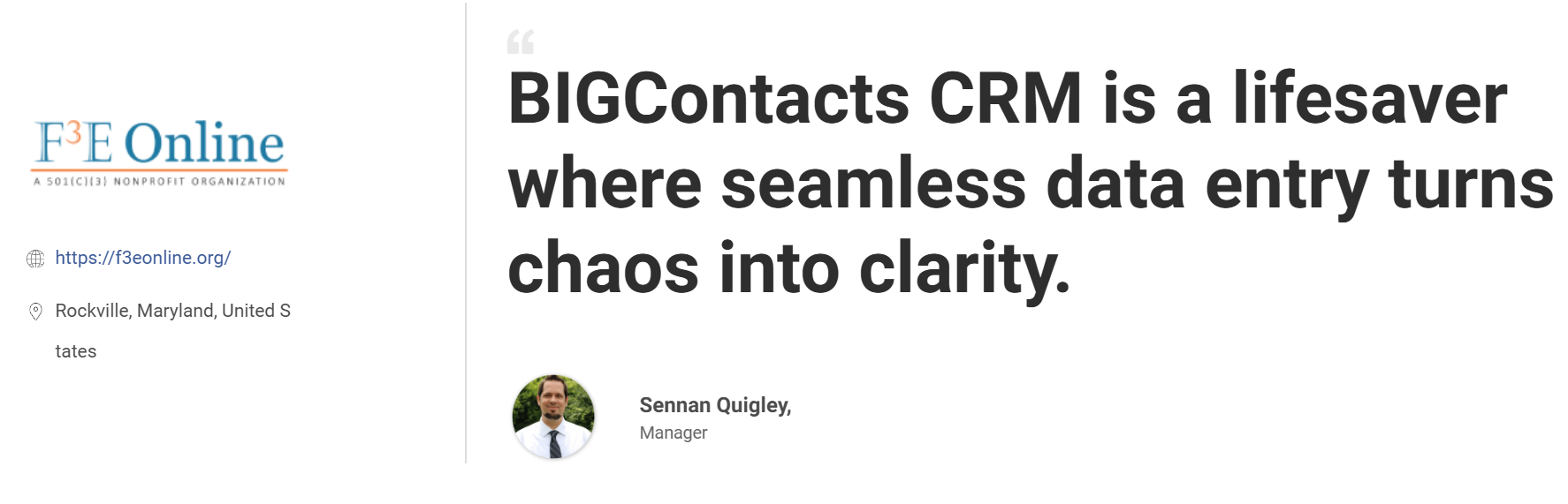 customer review simple crm