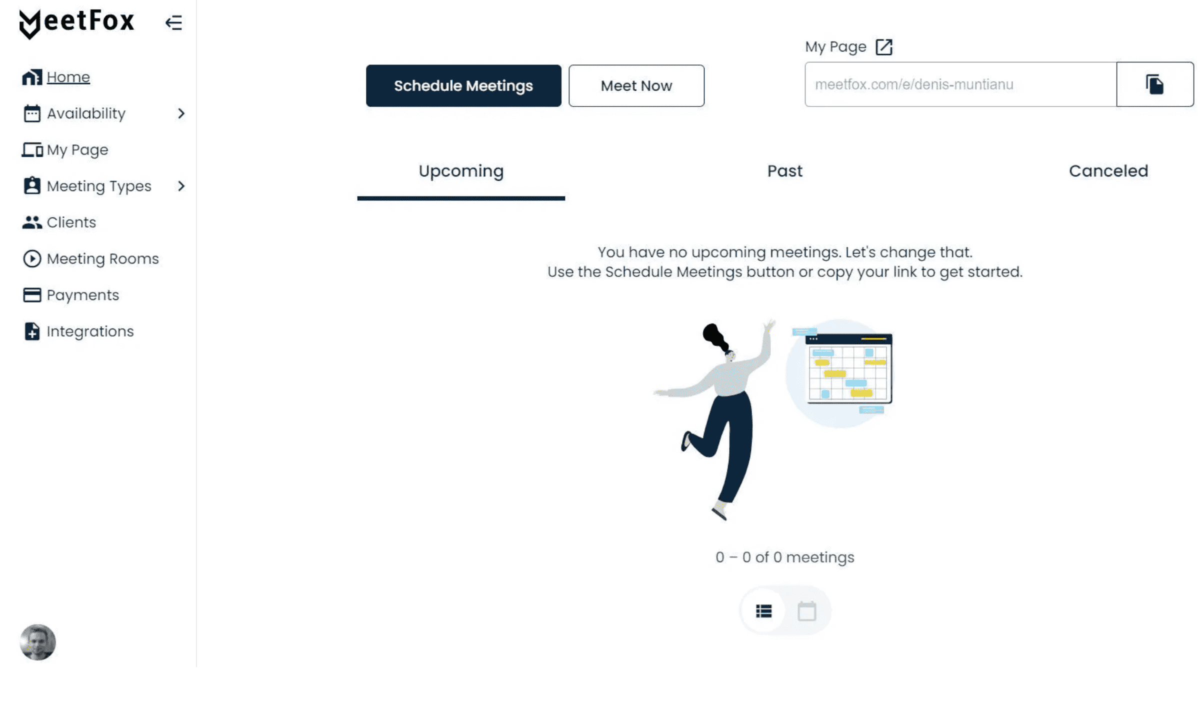 MeetFox - Best for Scheduling Links