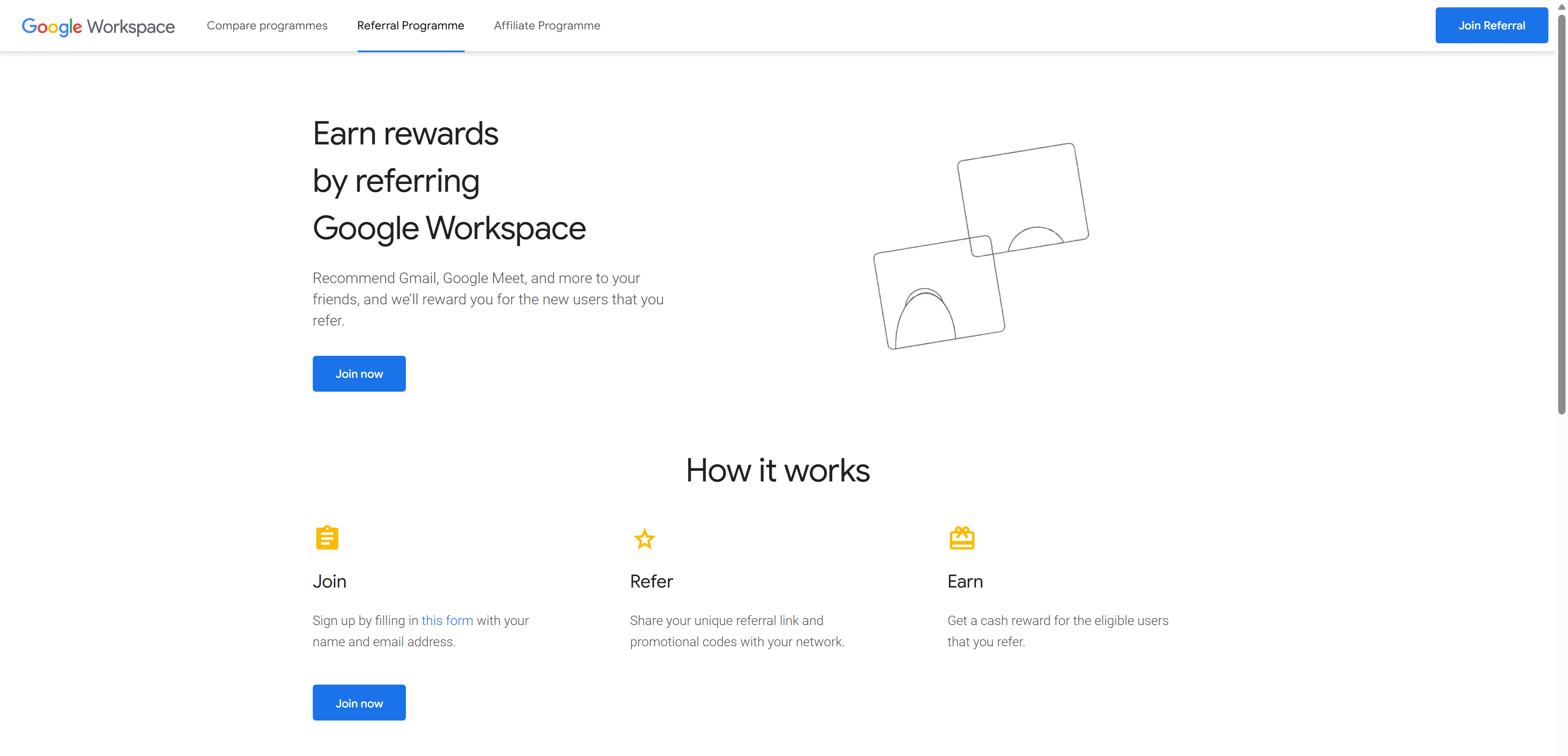 Google Workspace Referral Program