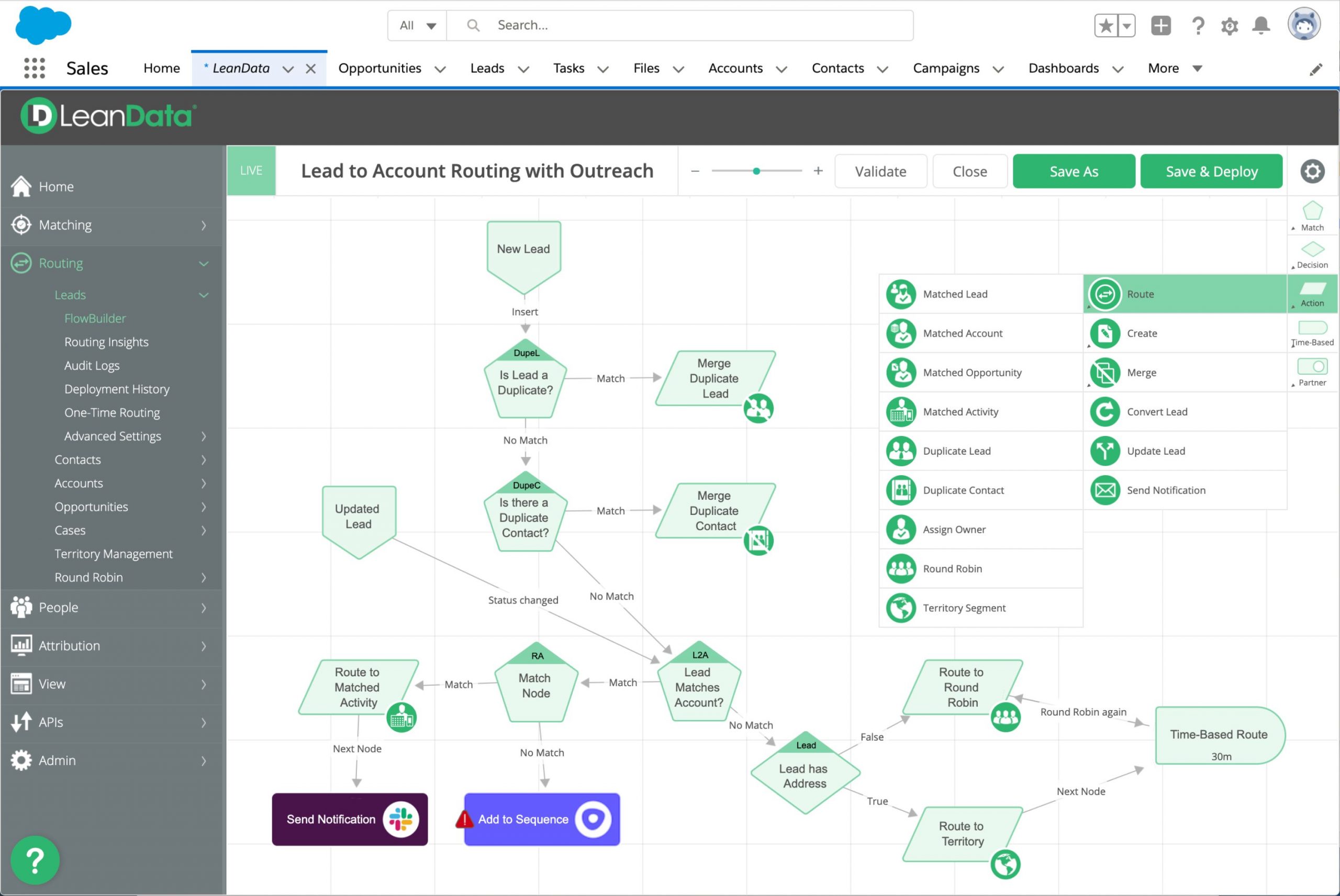 LeanData - Best for Lead Routing in Salesforce