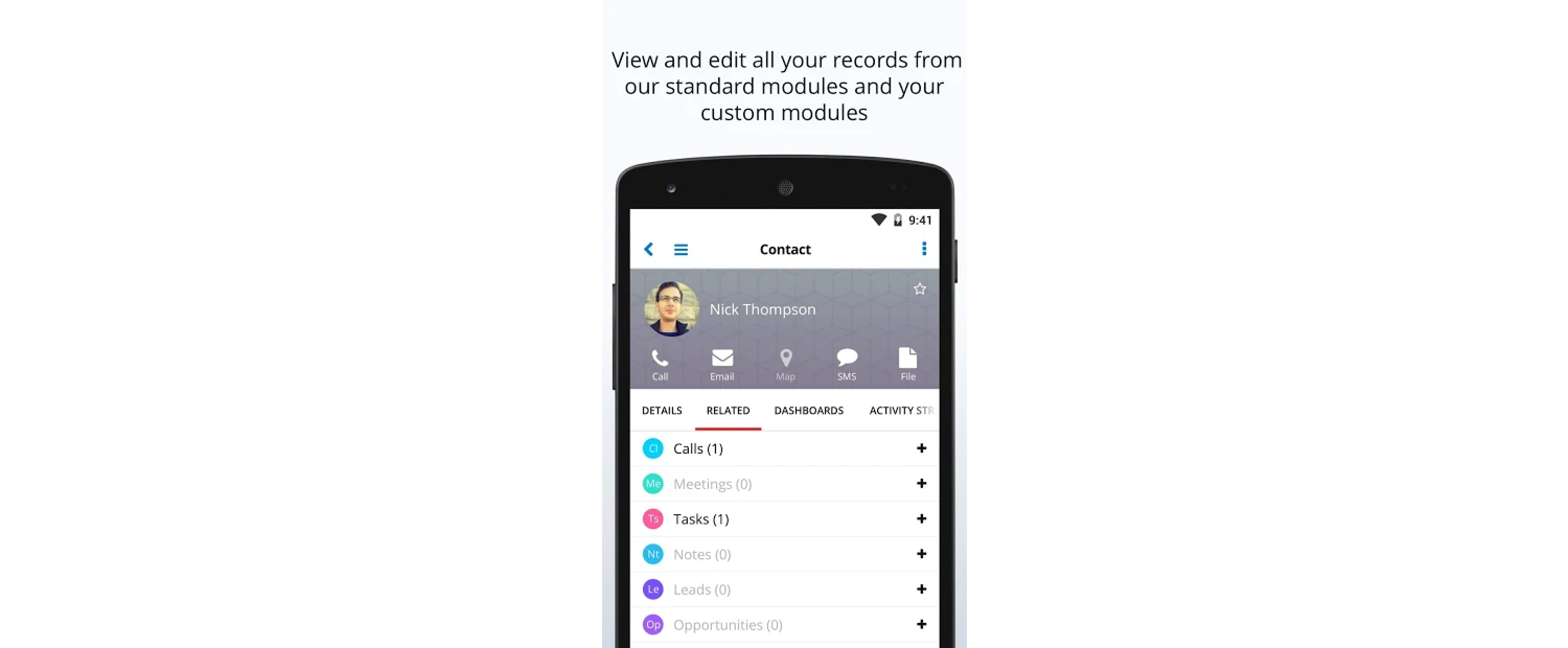 Mobile Accessibility of SugarCRM