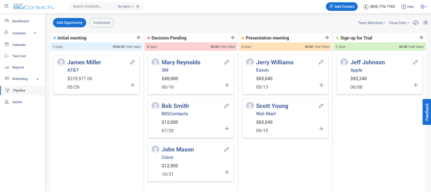 Deal Management Dashboard