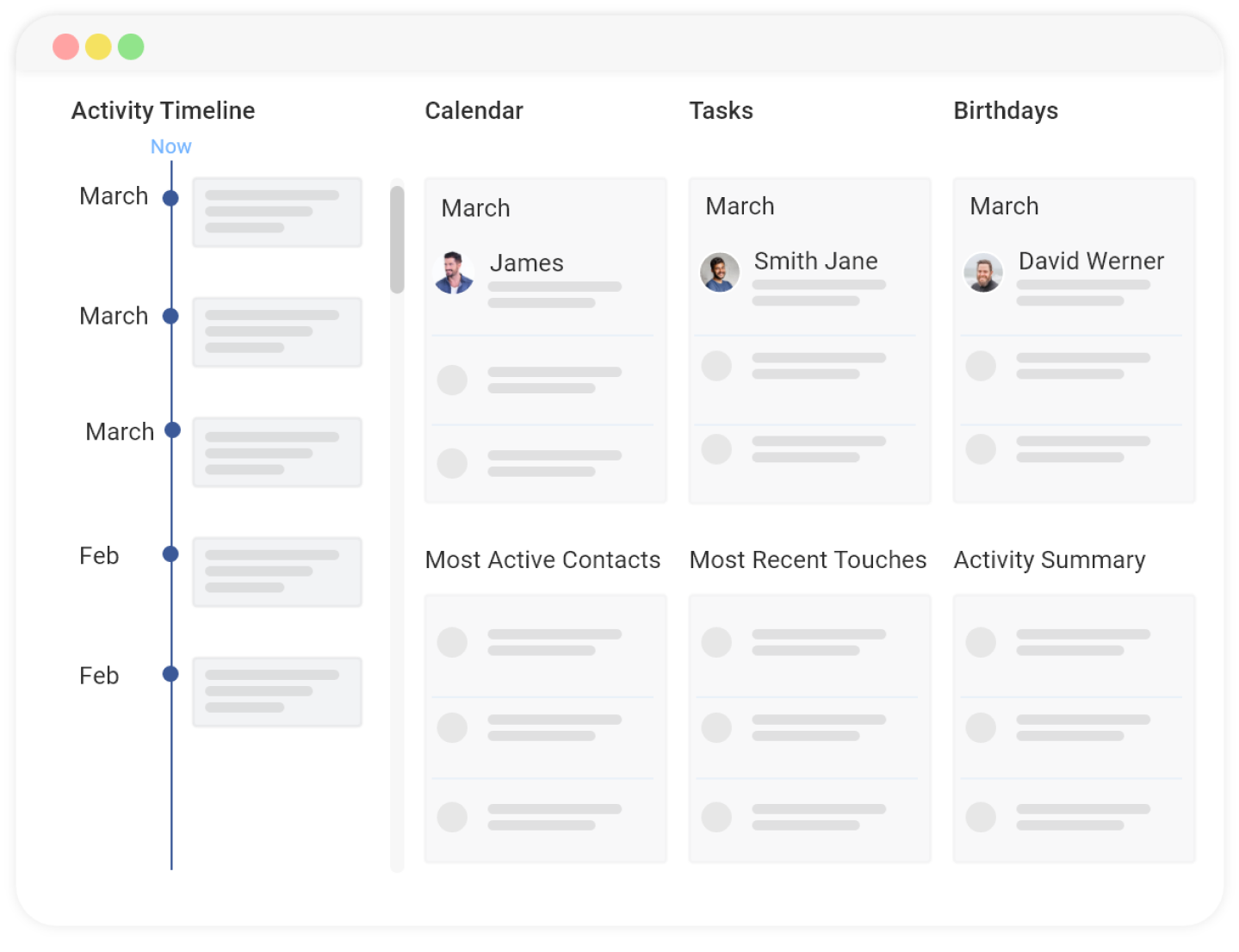 CRM software to organize your contacts