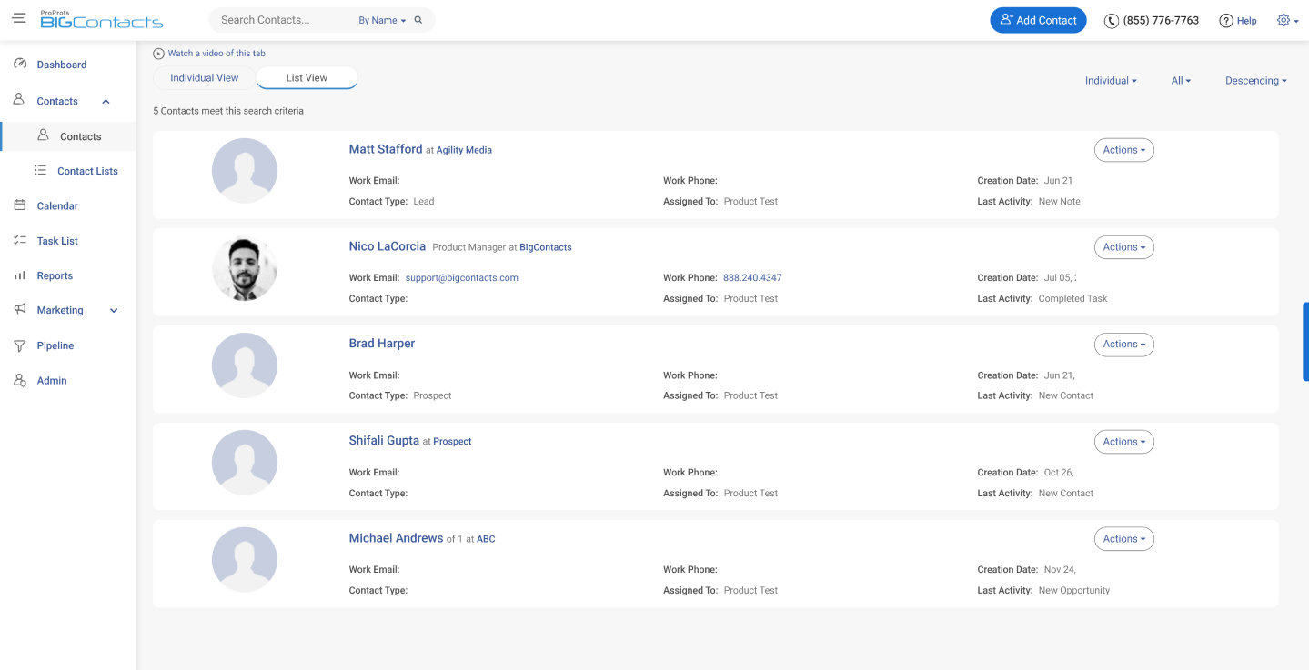 Lead generation through CRM software