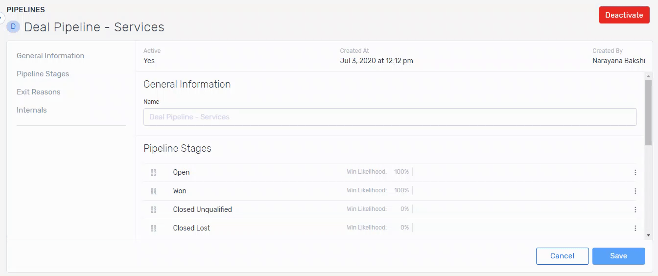 Kylas Sales CRM - Best for Deal Management