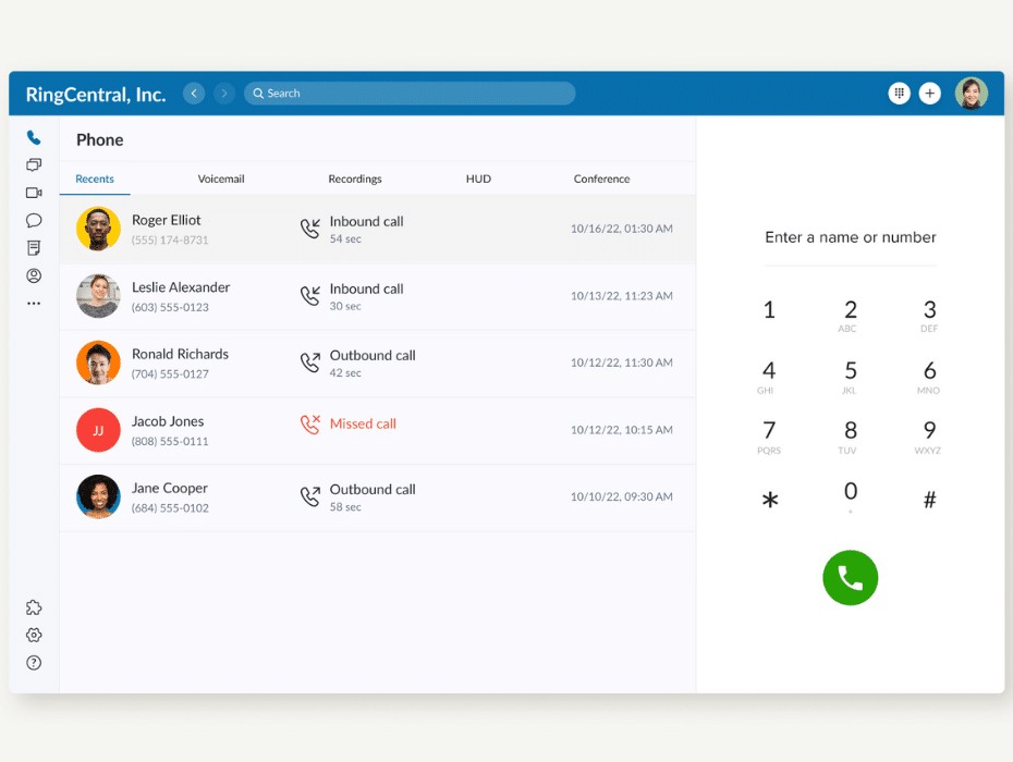 Ringcentral - inbound call center software