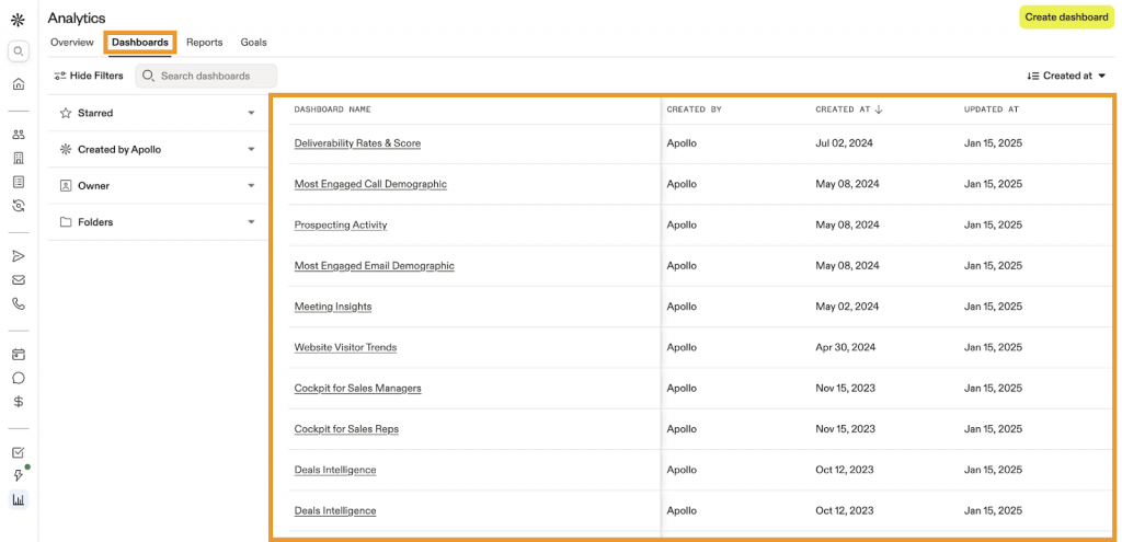 Apollo Contact Database Software