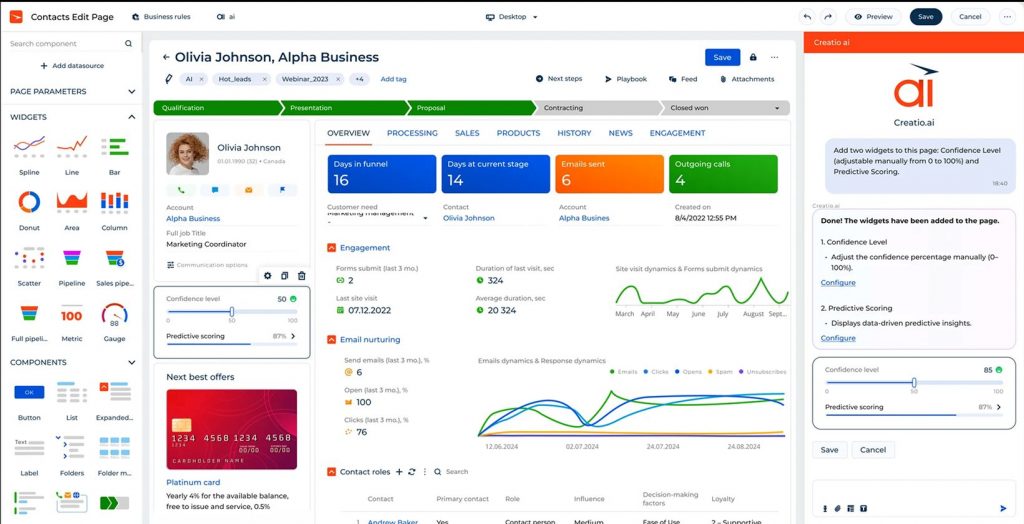 Creatio - CRM software